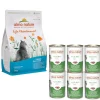 Almo Nature -sekoitus: kuivaruoka 2 kg + märkäruoka 6 x 70/140 g