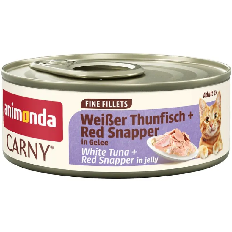 animonda Carny Adult Fine Fillets hyytelössä 24 x 60 g