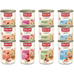 Animonda Carny Adult -lajitelmat 12 x 400 g