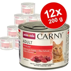 Animonda Carny Adult -valikoima 12 x 200 g