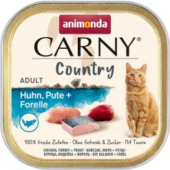 Animonda Carny Country Adult -lajitelma 6 x 100 g