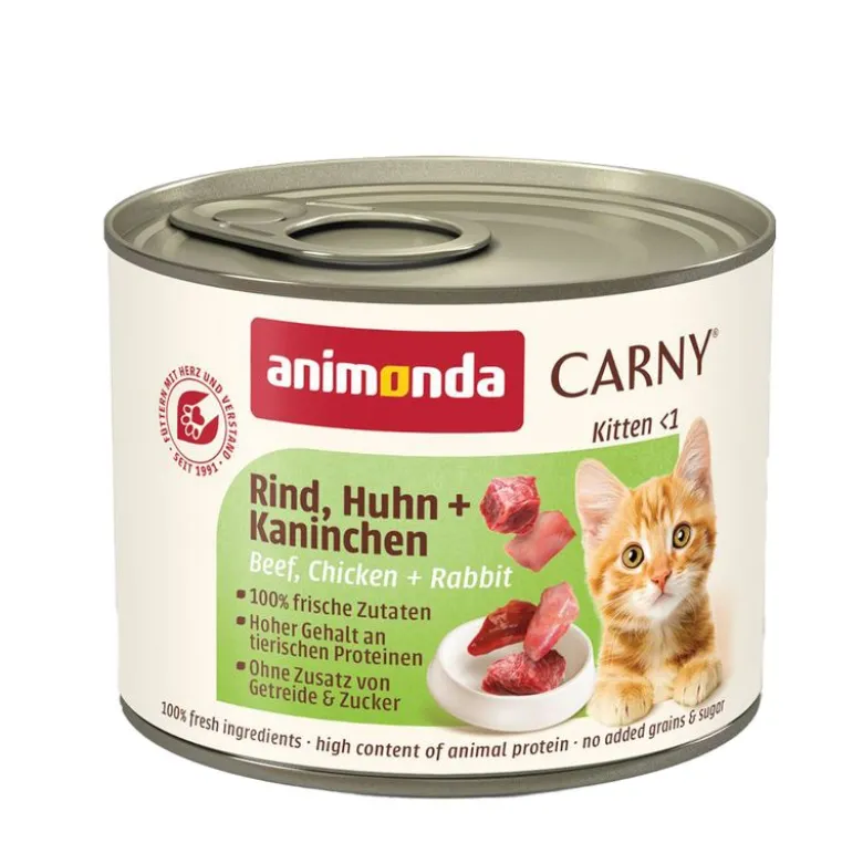 Animonda Carny Kitten -säästöpakkaus 24 x 200 g