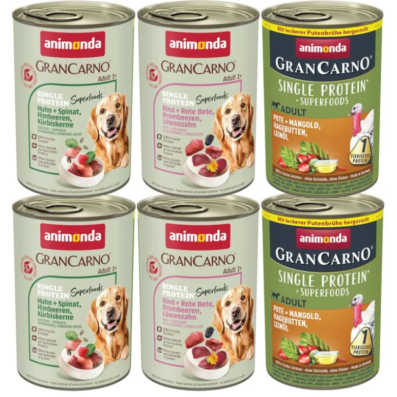 Animonda GranCarno Adult Superfoods -lajitelma