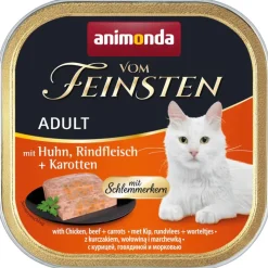 Animonda vom Feinsten Adult herkkutäytteellä -suurpakkaus 72 x 100 g