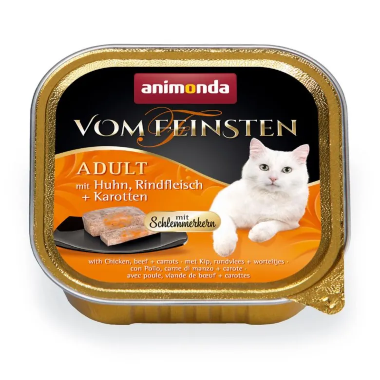 Animonda vom Feinsten Adult herkkutäytteellä -suurpakkaus 72 x 100 g