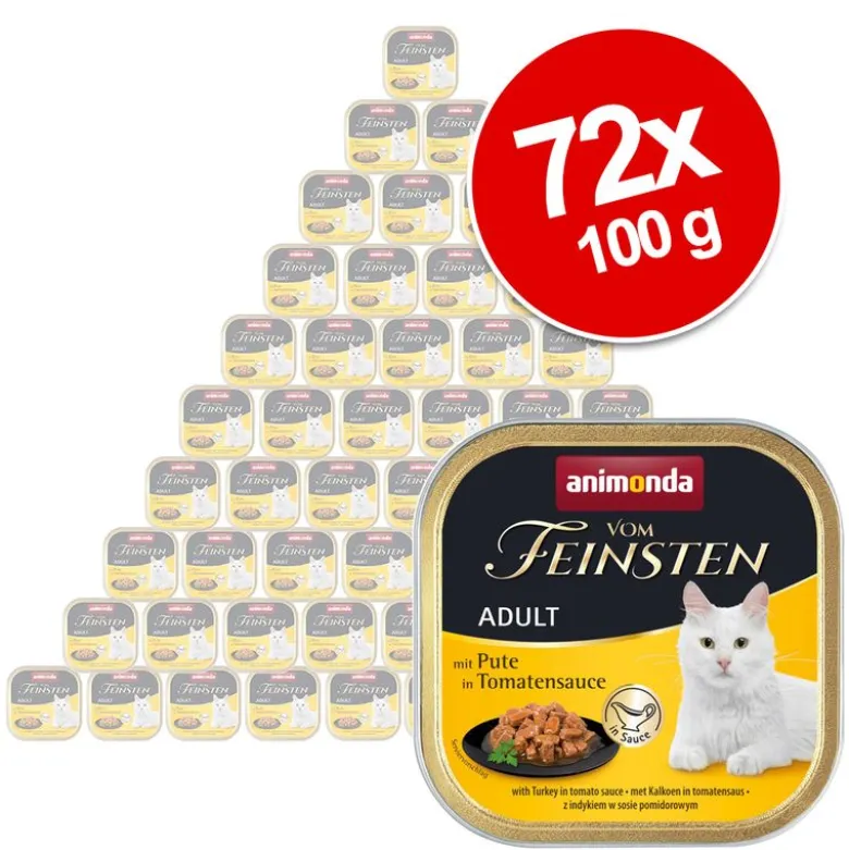 Animonda vom Feinsten Adult NoGrain in Sauce -suurpakkaus 72 x 100 g