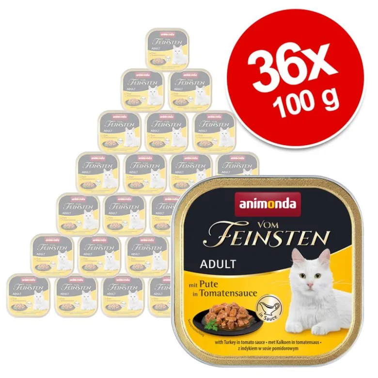 Animonda vom Feinsten Adult NoGrain in Sauce -säästöpakkaus 36 x 100 g