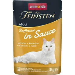 animonda vom Feinsten Adult Raffinesse kastikkeessa -säästöpakkaus 48 x 85 g