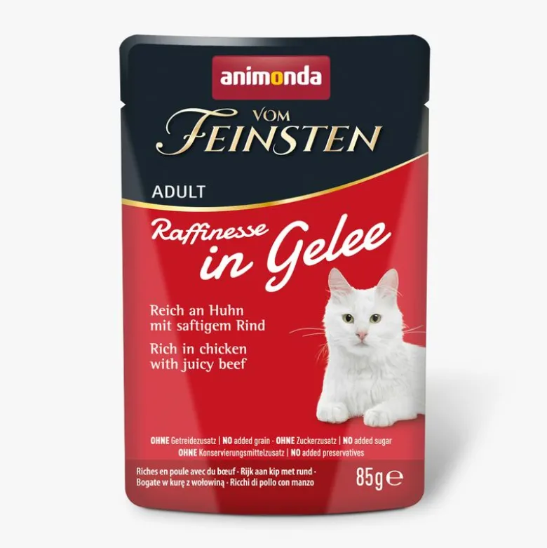 Animonda Vom Feinsten Adult Raffinesse hyytelössä -säästöpakkaus 48 x 85 g
