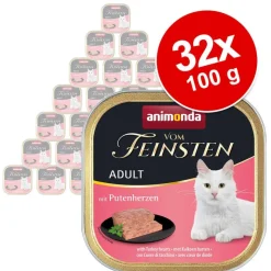 Animonda vom Feinsten Adult -säästöpakkaus 32 x 100 g