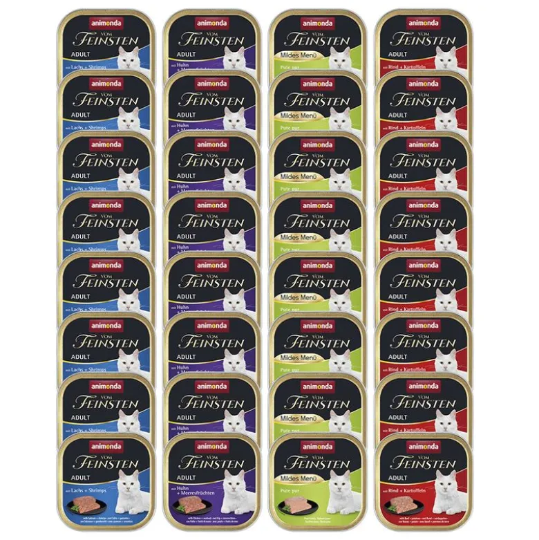 Animonda vom Feinsten Adult -säästöpakkaus 32 x 100 g