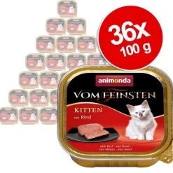 Animonda vom Feinsten Kitten -säästöpakkaus 36 x 100 g
