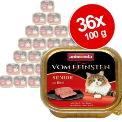 Animonda vom Feinsten Senior -säästöpakkaus 36 x 100 g