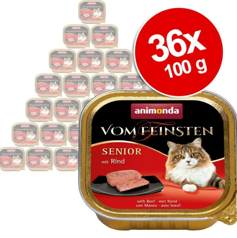 Animonda vom Feinsten Senior -säästöpakkaus 36 x 100 g