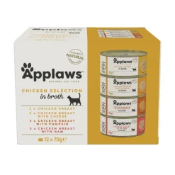 Applaws Adult -purkkilajitelmat 48 x 70 g
