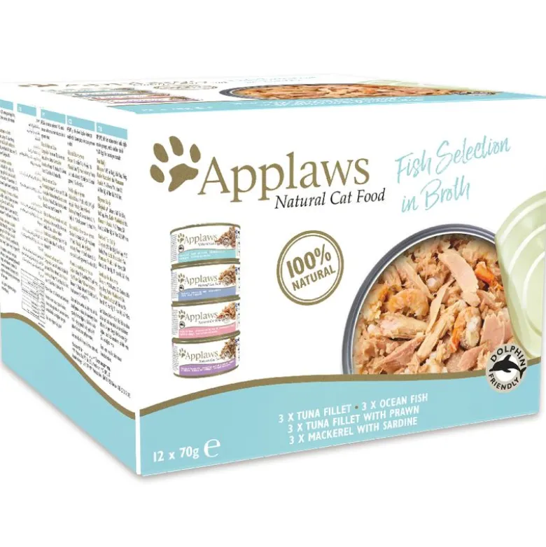Applaws Adult -purkkilajitelmat 48 x 70 g