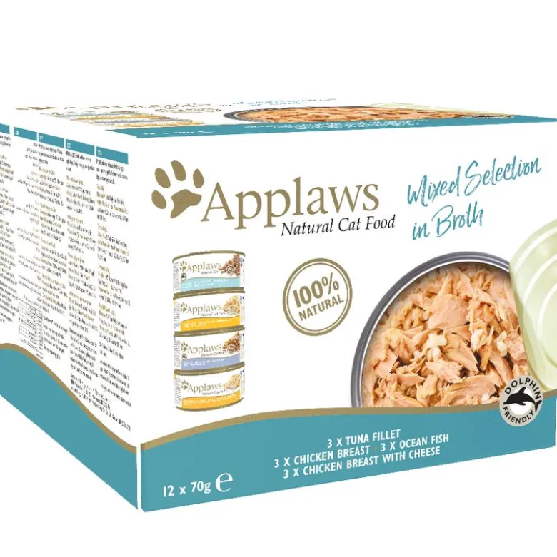 Applaws Adult -purkkilajitelmat 48 x 70 g