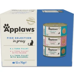 Applaws Cat in Sauce -säästöpakkaus 12 x 70 g