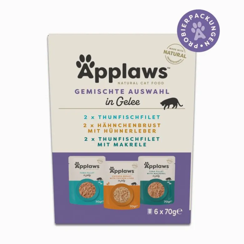 Applaws Cat Pouch in Jelly 6 x 70 g