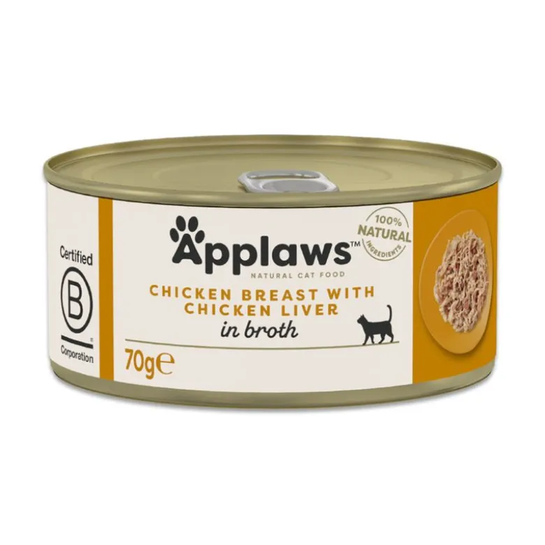 Applaws in Broth -kissanruoka 6 x 70 g