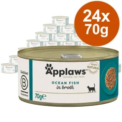 Applaws in Broth -säästöpakkaus 24 x 70 g