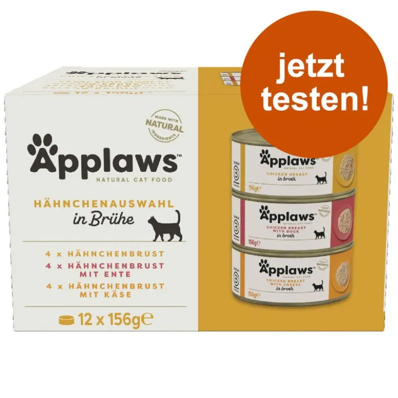 Applaws-kokeilupakkaus 12 x 156 g