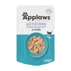 Applaws Natural Kitten liemessä -säästöpakkaus 24 x 50 g