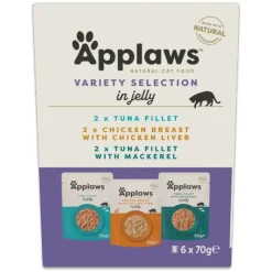 Applaws Pouch in Jelly Mix -kokeilupakkaus 48 x 70 g