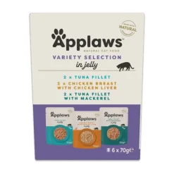 Applaws Pouch in Jelly Mix -kokeilupakkaus 48 x 70 g