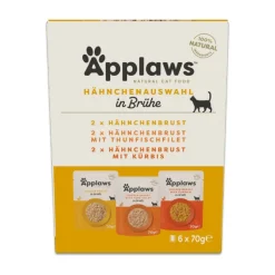 Applaws Pouch -lajitelma liemessä 12 x 70 g