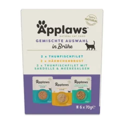 Applaws Pouch -lajitelma liemessä 12 x 70 g