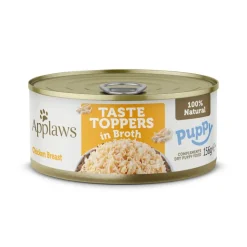 Applaws Puppy Taste Toppers liemessä -säästöpakkaus 12 x 156 g