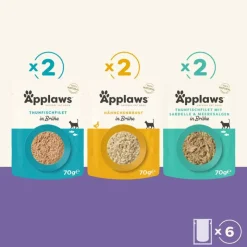Applaws-pussi liemellä 6 x 70 g
