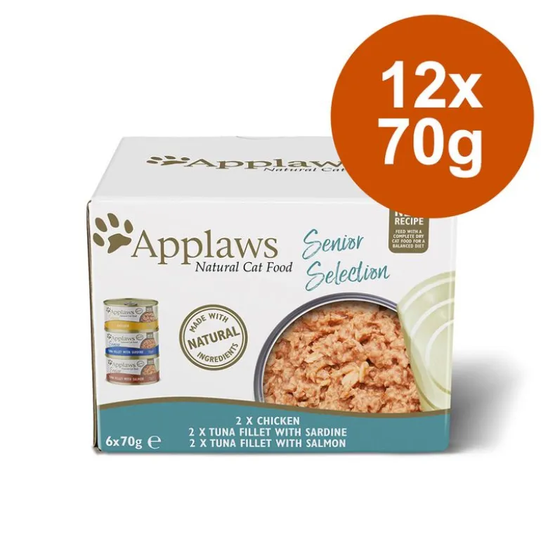 Applaws Senior -säästöpakkaus 12 x 70 g