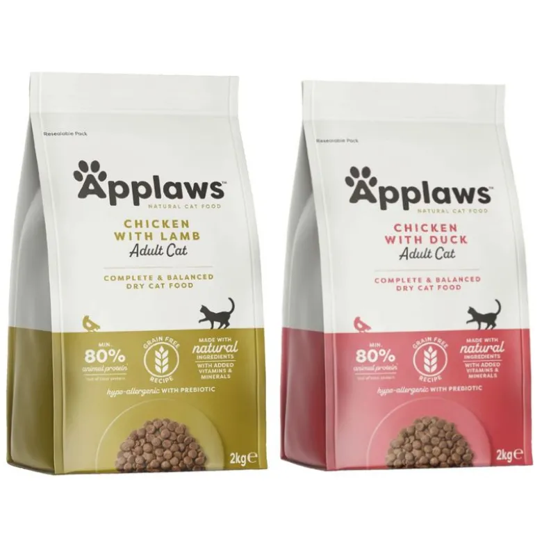 Applaws-säästöpakkaus, 2 x 2 kg / 1,8 kg
