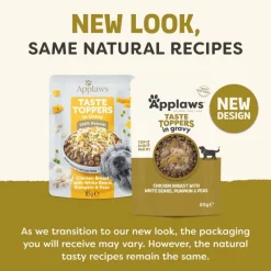 Applaws Taste Toppers kastikkeessa säästöpakkaus 24 x 85 g