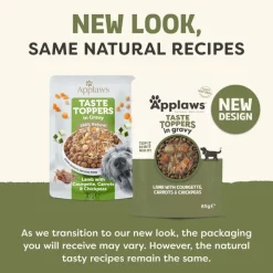 Applaws Taste Toppers kastikkeessa säästöpakkaus 24 x 85 g
