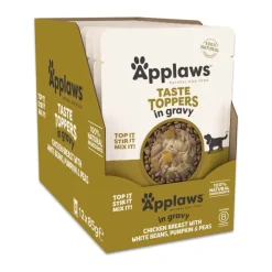 Applaws Taste Toppers kastikkeessa 12 x 85 g