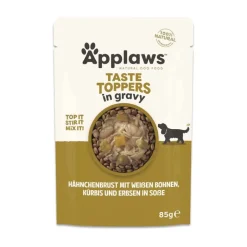Applaws Taste Toppers kastikkeessa 12 x 85 g