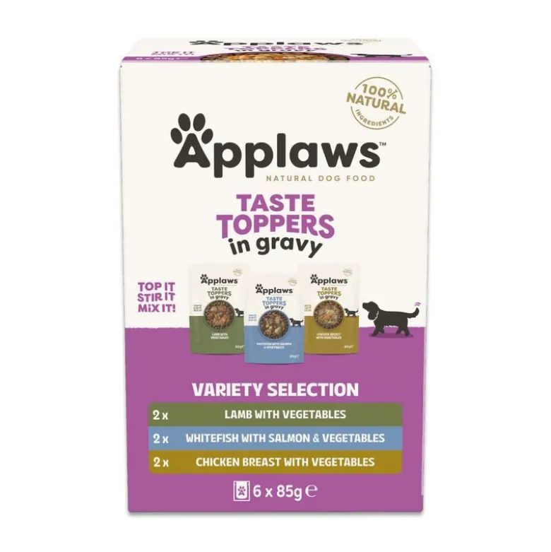 Applaws Taste Toppers -säästöpakkaus 12 x 85 g