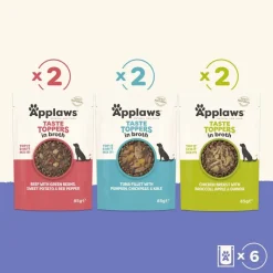 Applaws Taste Toppers -säästöpakkaus 12 x 85 g