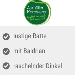 Aumüller Cedric-rotta kissan virmajuurilelu
