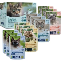 Bozita Chunks in Gravy Pouch 12 x 85 g