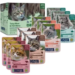 Bozita Chunks in Jelly Pouch 12 x 85 g