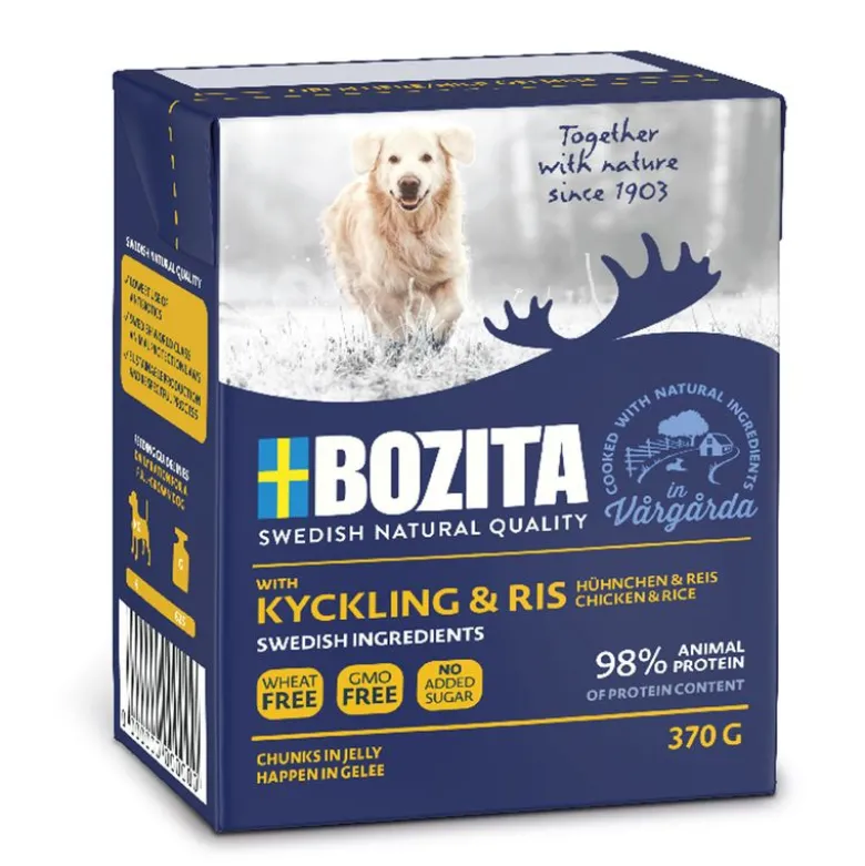 Bozita Chunks in Jelly 12 x 370 g