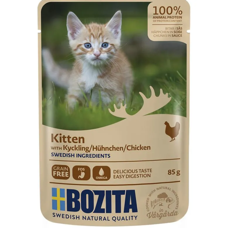 Bozita Chunks Kitten in Sauce 12 x 85 g