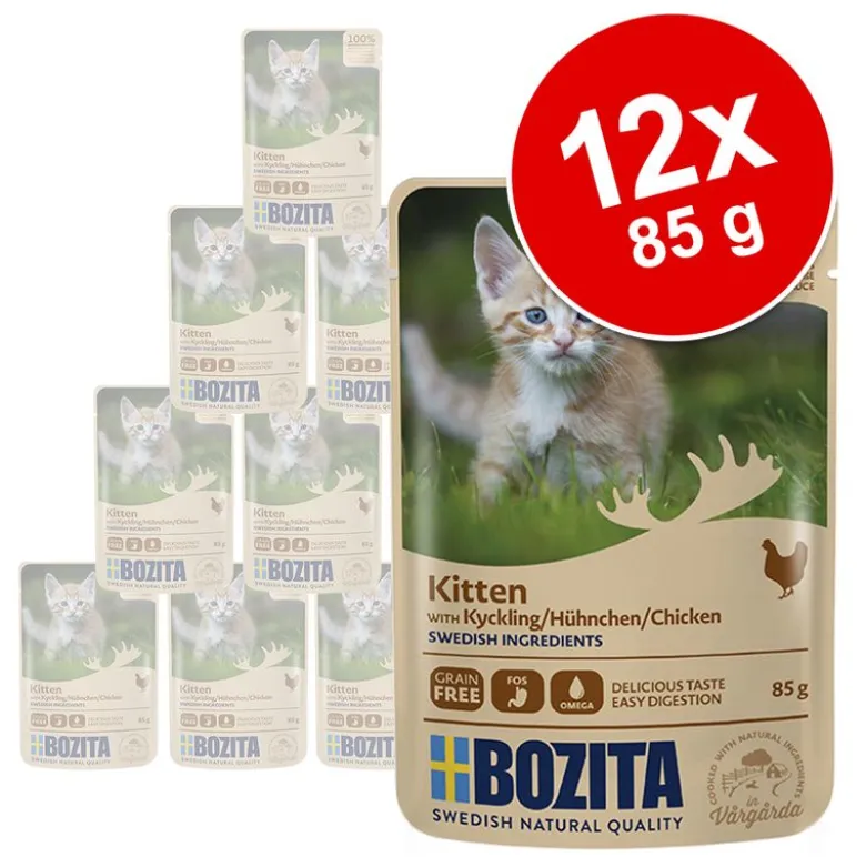 Bozita Chunks Kitten in Sauce 12 x 85 g