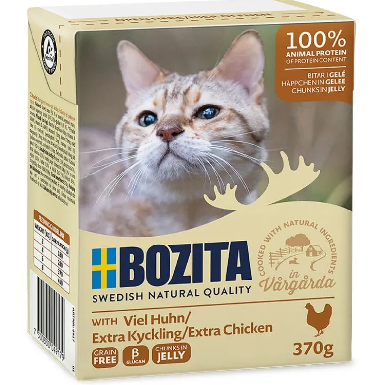 Bozita Chunks -säästöpakkaus 48 x 370 g