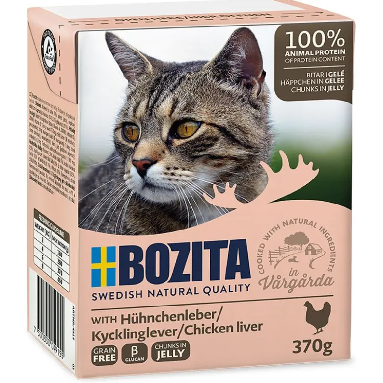 Bozita Chunks -säästöpakkaus 48 x 370 g