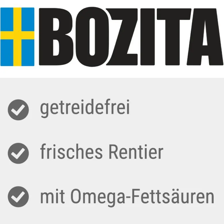 Bozita Dog Purely Adult Active Grain Free poro